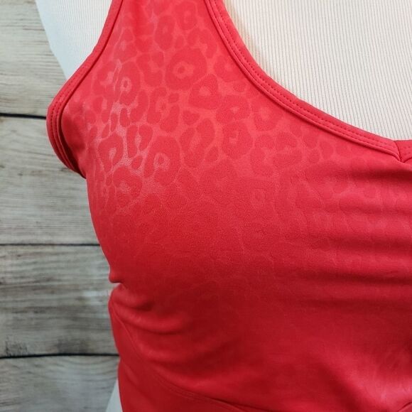 *Flex it Pink Red Sports Bra Size XXL, EUC, NWOT - Picture 3 of 7